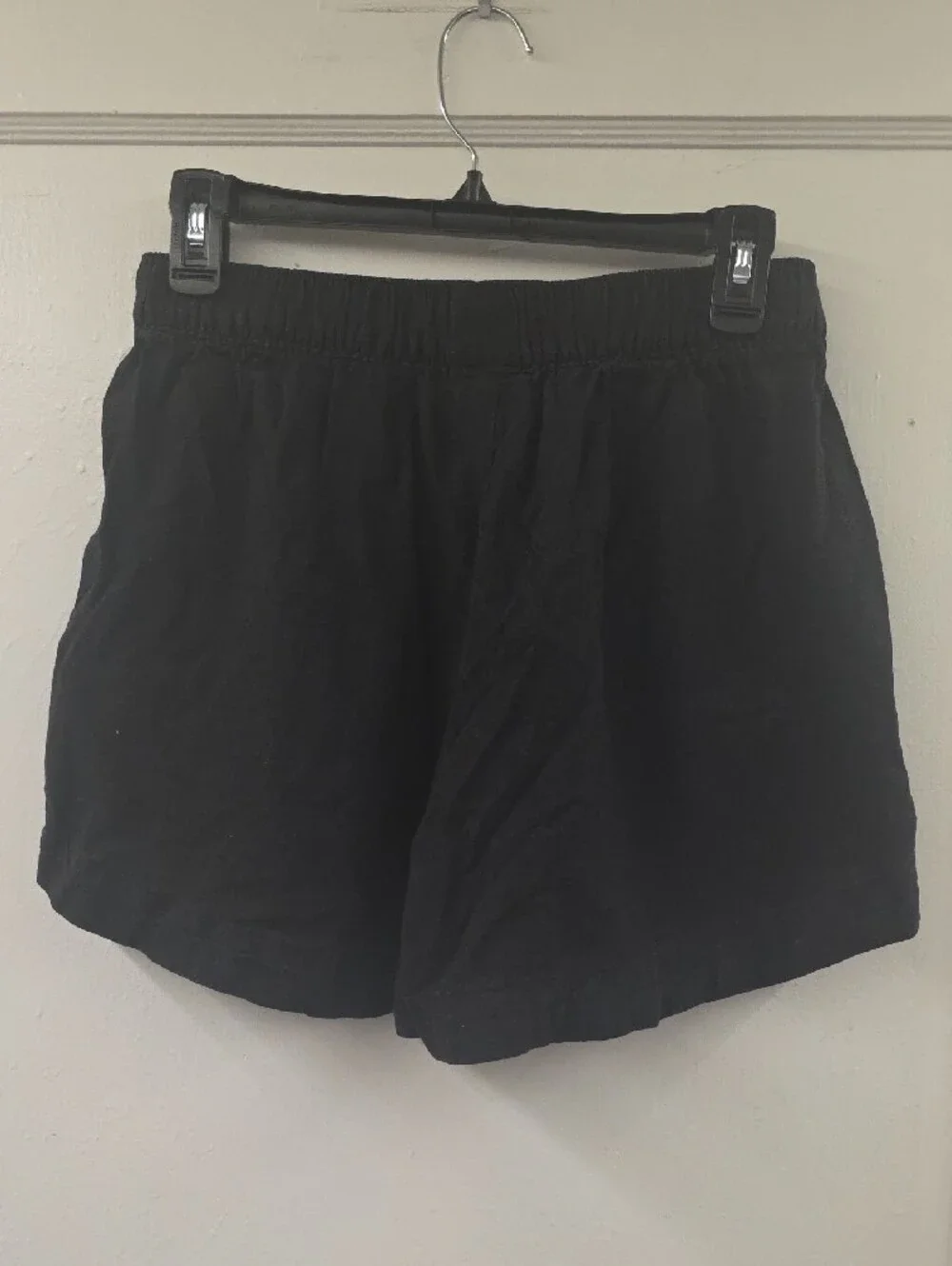 Patagonia Garden Island Shorts Women’s Small Black Hemp Tencel